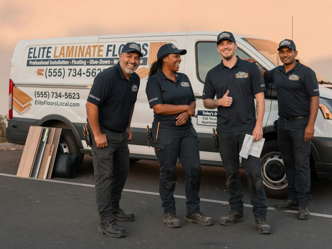 Laminate flooring installation company in Green Camp, OH
